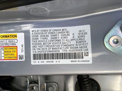 Used 2022 Honda Civic LX image 33