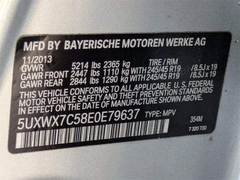 Used 2014 BMW X3 xDrive35i image 38