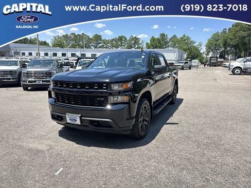 Used 2021 Chevrolet Silverado 1500 Custom w/ Rally Edition AWD/4WD image 1