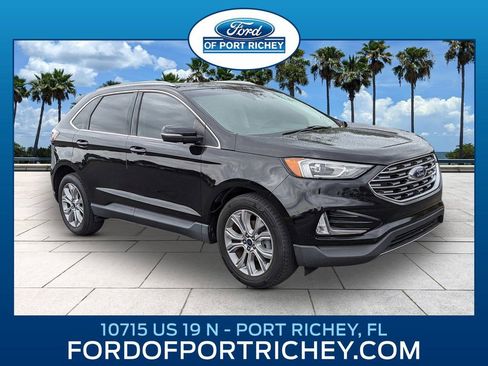 Used 2019 Ford Edge Titanium w/ Cargo Accessory Package image 1
