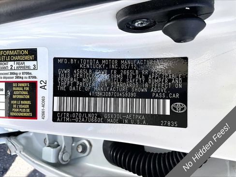 Used 2012 Toyota Avalon Limited FWD image 24