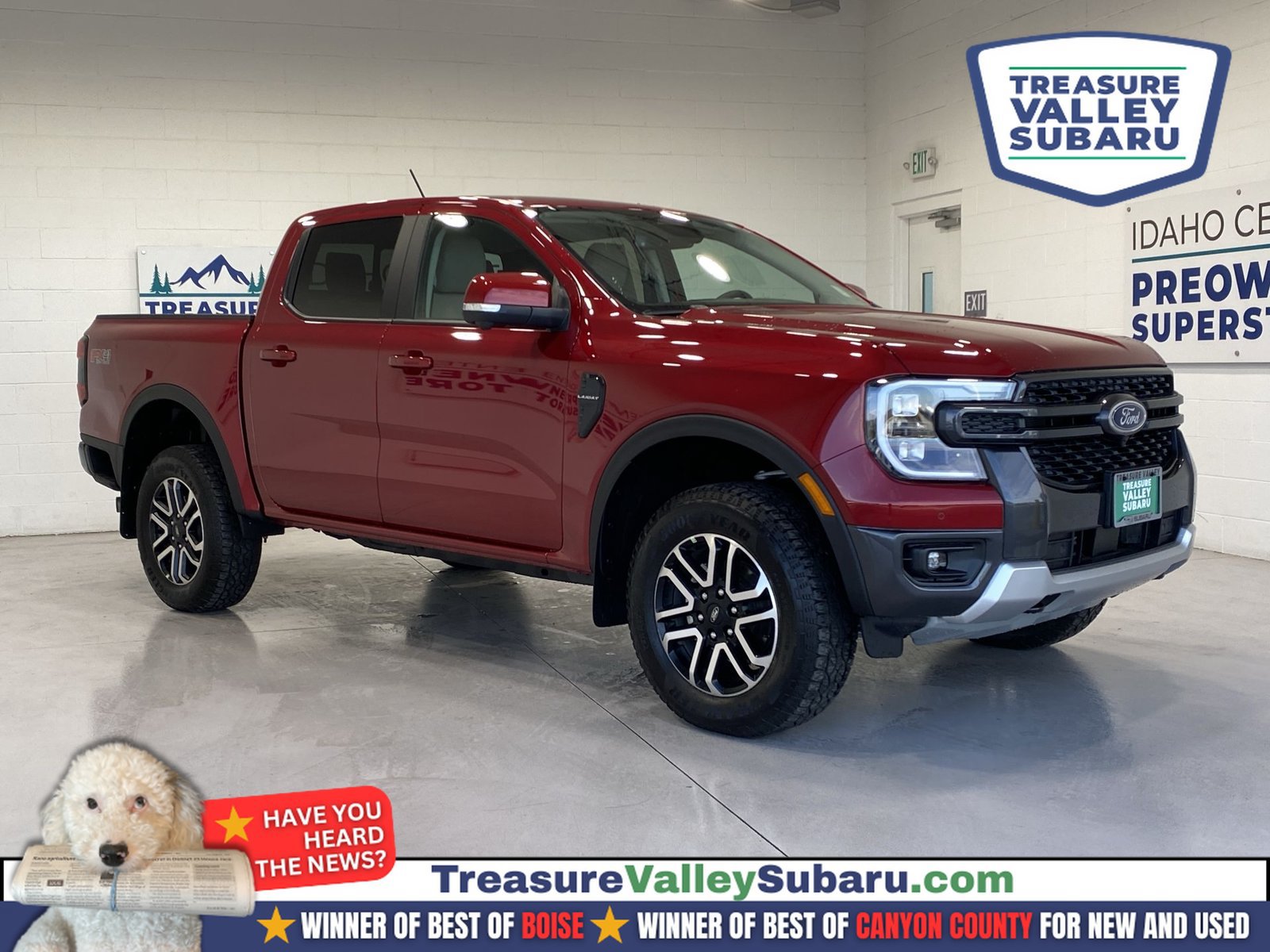 Used 2025 Ford Ranger Lariat w/ FX4 Off-Road Package AWD/4WD image 1