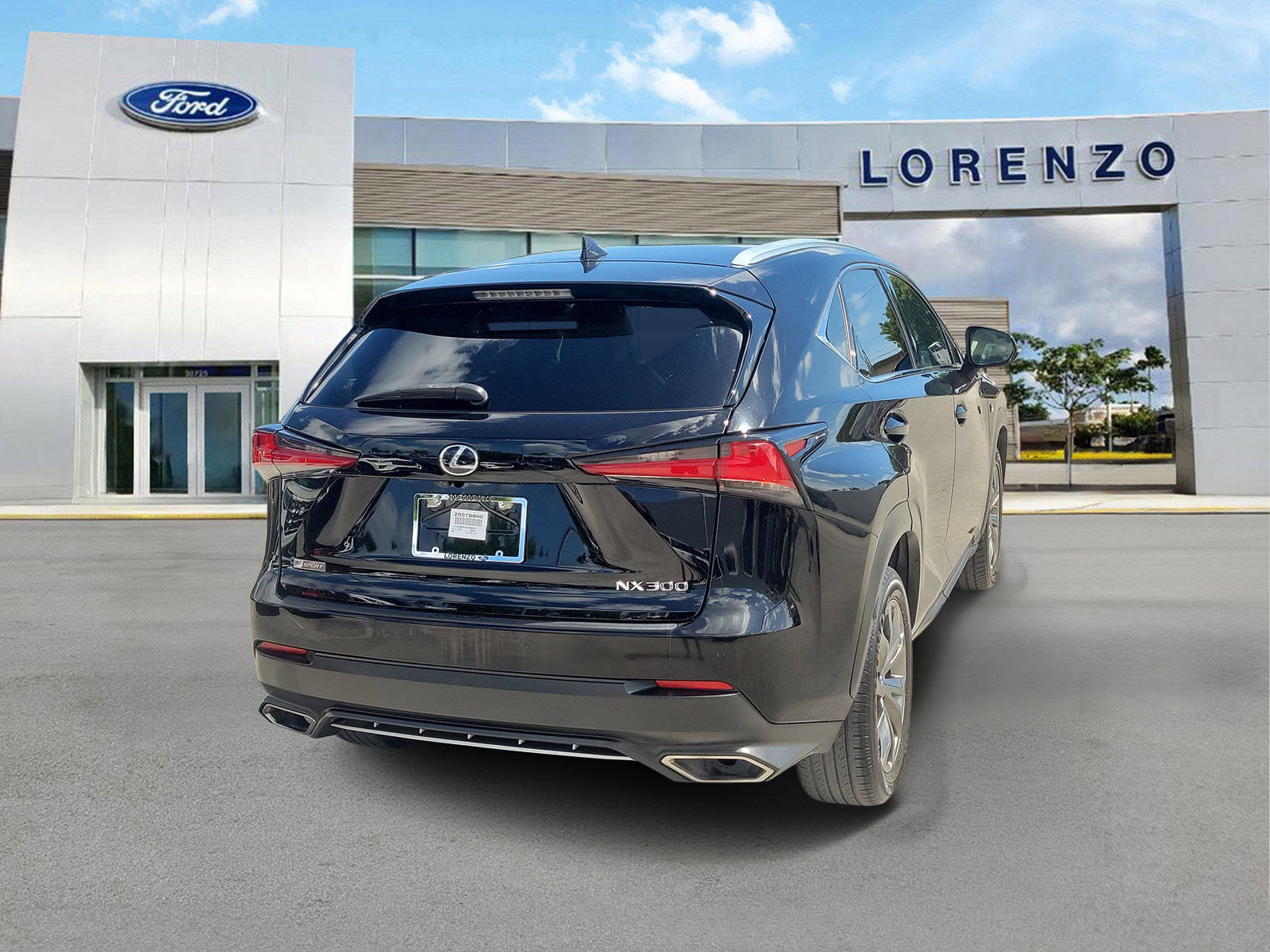 Used 2020 Lexus NX 300 F Sport w/ F Sport Premium Package FWD image 3
