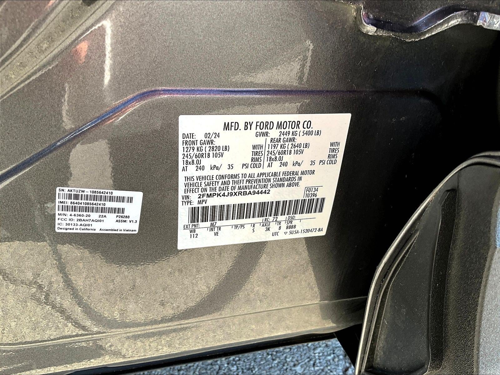 Used 2024 Ford Edge SEL AWD/4WD image 19