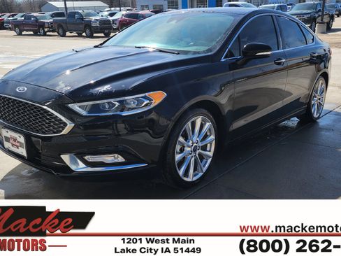 Used 2018 Ford Fusion Platinum image 1