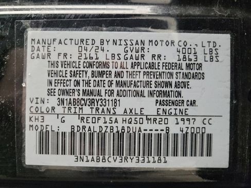 Used 2024 Nissan Sentra SV FWD image 33