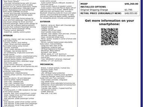 Used 2018 Chevrolet Colorado ZR2 w/ ZR2 Midnight Special Edition image 52