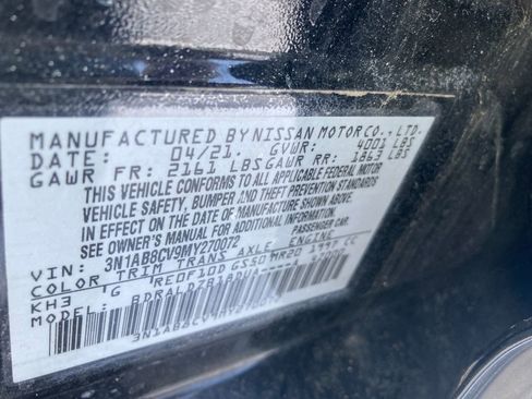 Used 2021 Nissan Sentra SV image 34