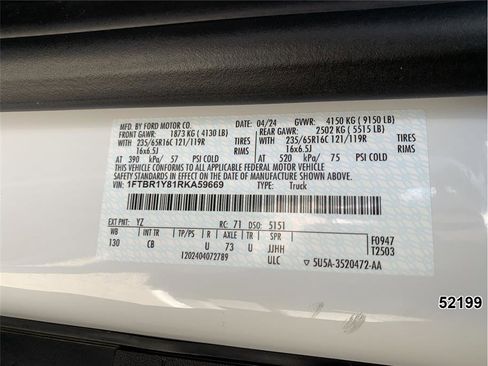 Used 2024 Ford Transit 250 Low Roof w/ Exterior Upgrade Package image 19