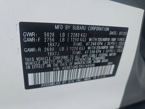 Used 2024 Subaru Outback Limited XT AWD/4WD image 34