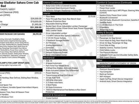 New 2026 Jeep Gladiator Sport AWD/4WD image 4
