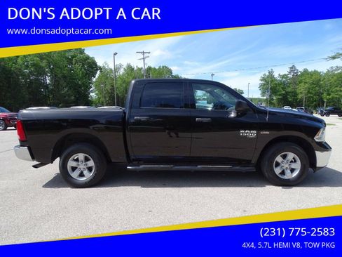 Used 2020 RAM 1500 4x4 Crew Cab Classic Tradesman w/ Chrome Appearance Package image 1