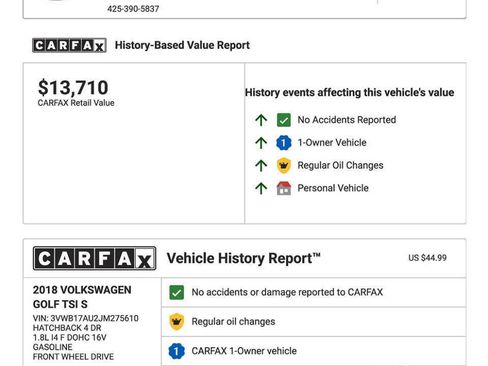 Used 2018 Volkswagen Golf S image 25
