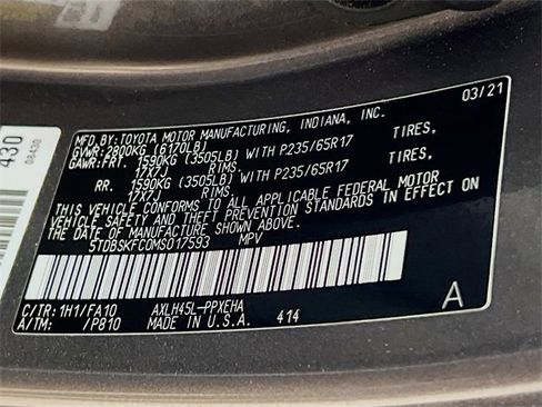 Used 2021 Toyota Sienna LE image 37