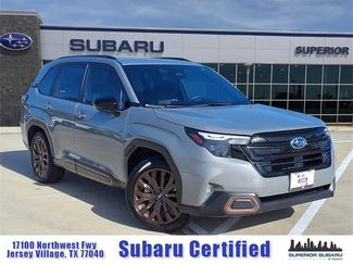 Certified 2025 Subaru Forester Sport w/ Popular Package #1 video 1