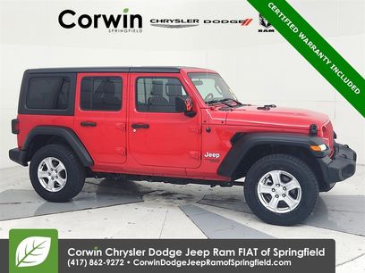 Certified 2021 Jeep Wrangler Unlimited Sport