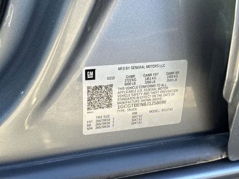 Used 2018 Chevrolet Colorado W/T w/ WT Convenience Package image 40