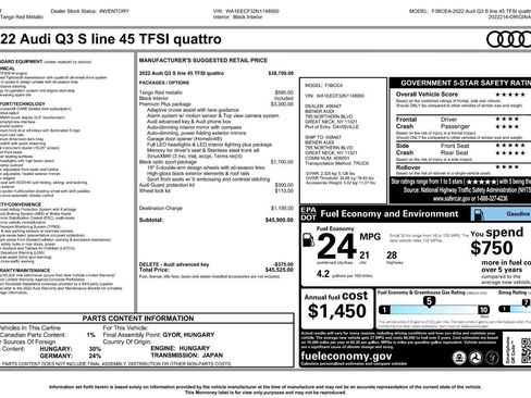 Used 2022 Audi Q3 2.0T Premium Plus AWD/4WD image 2