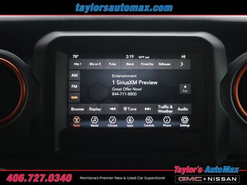 Used 2021 Jeep Gladiator Mojave w/ Cold Weather Group image 11