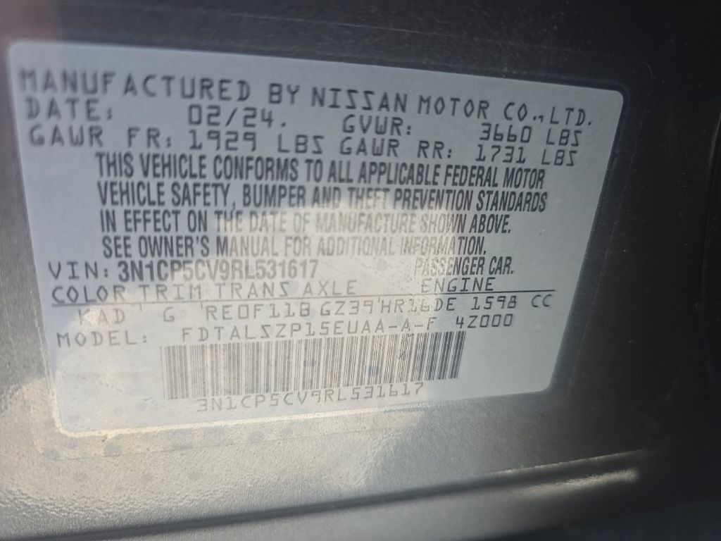 Used 2024 Nissan Kicks SV w/ Interior Electronics Package FWD image 13