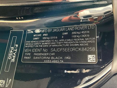 Used 2024 Jaguar F-TYPE R-Dynamic image 30