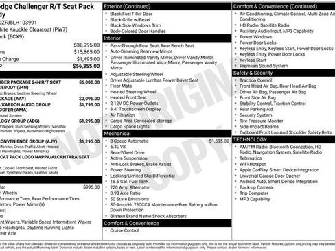Used 2020 Dodge Challenger R/T Scat Pack image 44