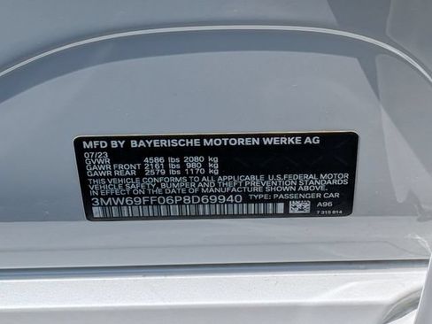 Used 2023 BMW 330i Sedan w/ Driving Assistance Package RWD image 42