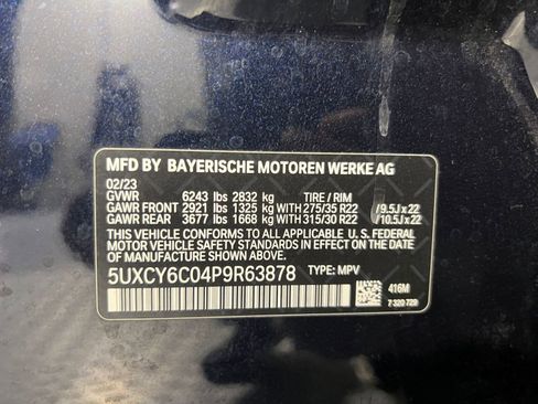 Used 2023 BMW X6 xDrive40i w/ Executive Package image 22