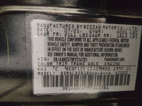 Used 2021 Nissan Sentra SV w/ SV Premium Package FWD image 33