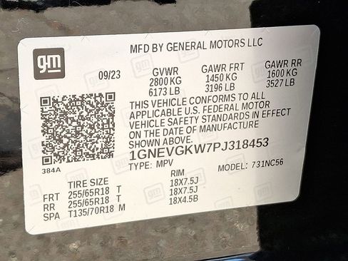 Used 2023 Chevrolet Traverse LT w/ LPO, Floor Liner Package AWD/4WD image 28