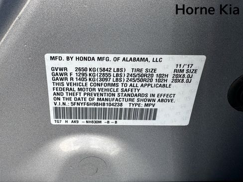 Used 2017 Honda Pilot Touring image 30