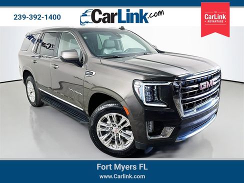 Used 2021 GMC Yukon SLT image 1