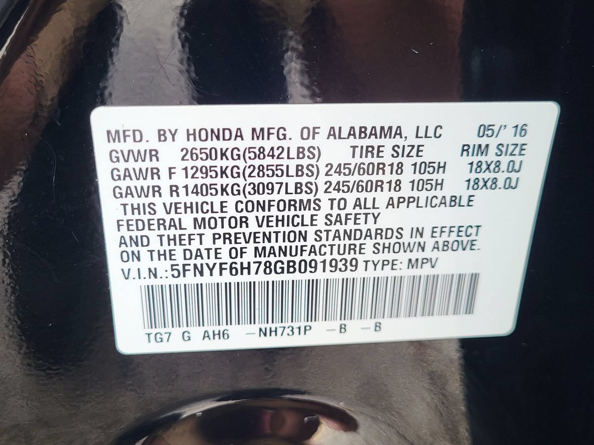 Used 2016 Honda Pilot EX-L image 32