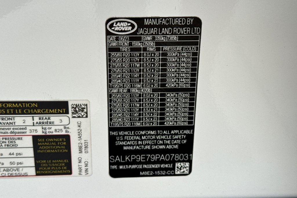 Used 2023 Land Rover Range Rover SE AWD/4WD image 36