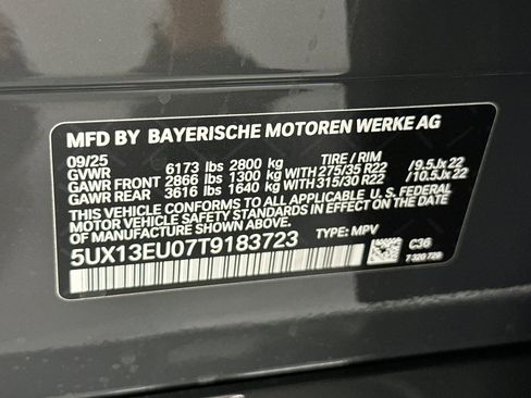 Used 2026 BMW X5 sDrive40i w/ M Sport Package RWD image 17