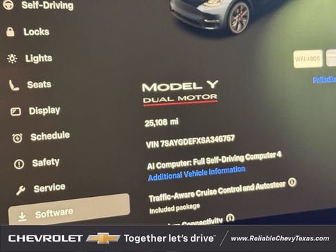 Used 2025 Tesla Model Y Performance AWD/4WD image 8