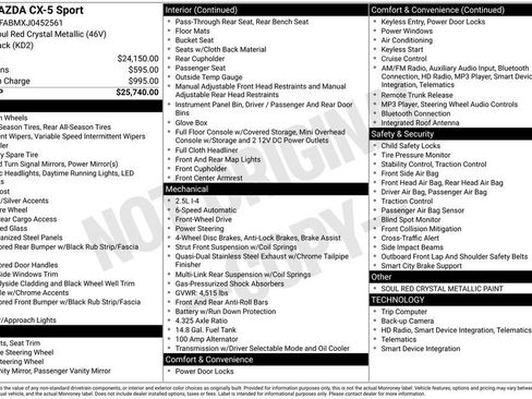 Used 2018 MAZDA CX-5 Sport image 4