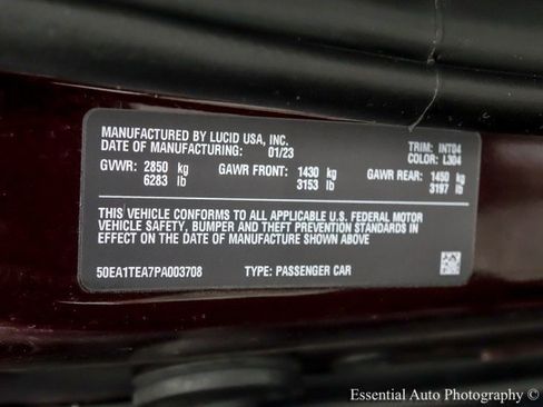 Used 2023 Lucid Air Touring image 34