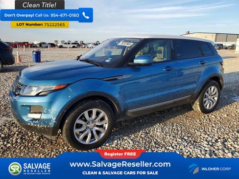 Used 2015 Land Rover Range Rover Evoque Pure AWD/4WD image 1