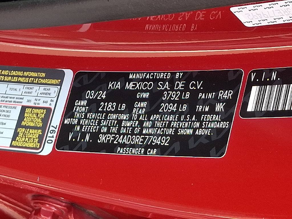 Used 2024 Kia Forte LXS FWD image 26
