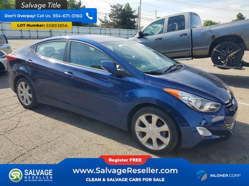 Used 2013 Hyundai Elantra Limited w/ Technology Pkg FWD image 5