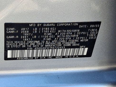 Certified 2024 Subaru Crosstrek 2.5i Sport w/ Popular Package #4A AWD/4WD image 25