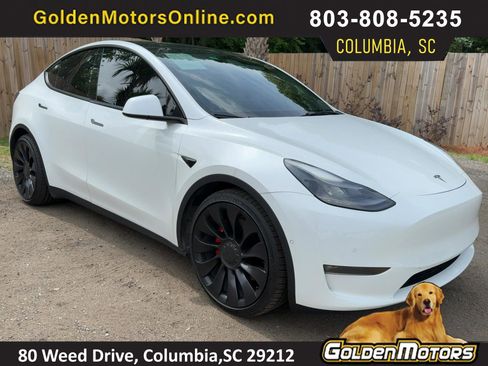 Used 2022 Tesla Model Y Performance AWD/4WD image 1