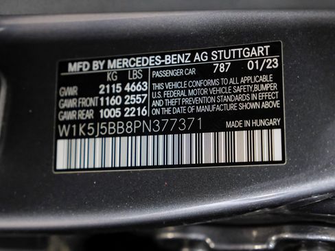 Used 2023 Mercedes-Benz CLA 35 AMG 4MATIC w/ Multimedia Package image 60