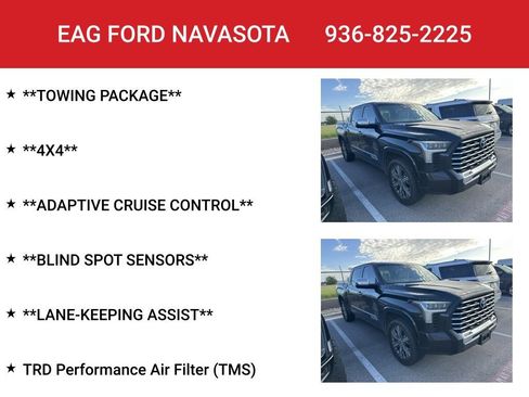 Used 2022 Toyota Tundra Capstone AWD/4WD image 3