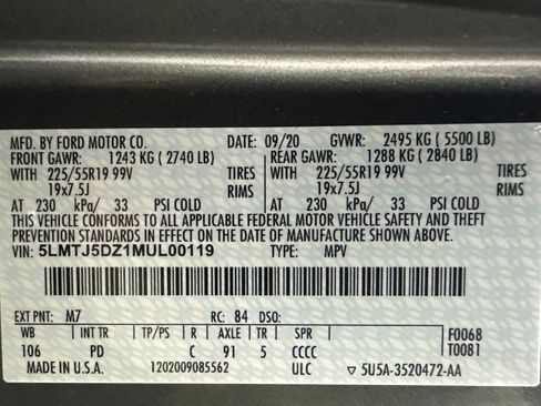 Used 2021 Lincoln Corsair Grand Touring w/ Towing Package I AWD/4WD image 11