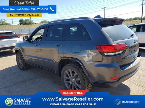 Used 2016 Jeep Grand Cherokee Limited 75th Anniversary AWD/4WD image 3