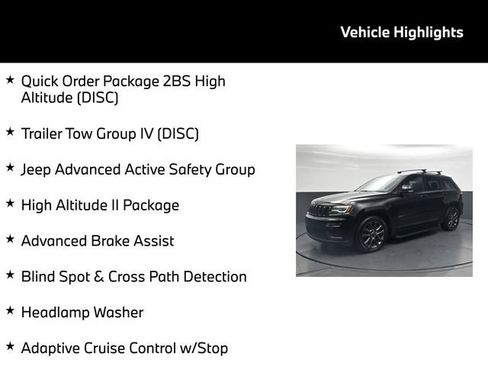 Used 2018 Jeep Grand Cherokee High Altitude AWD/4WD image 5