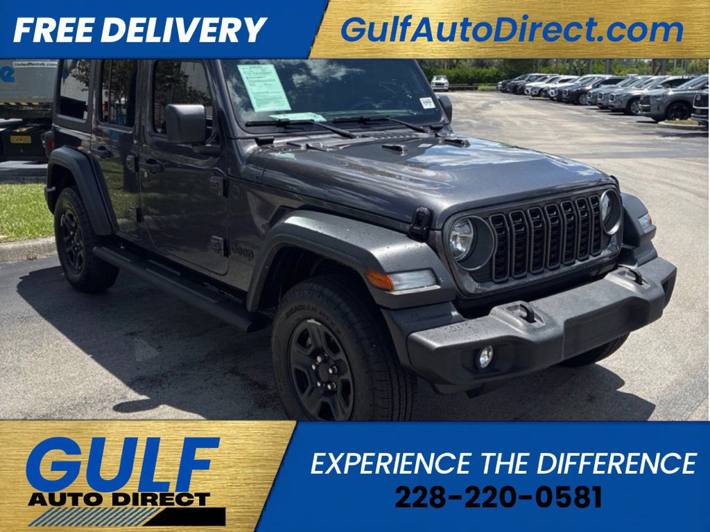 Used 2026 Jeep Wrangler Unlimited Sport AWD/4WD image 1