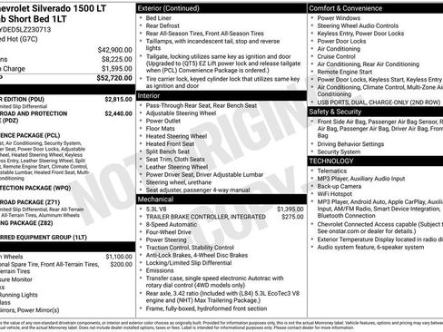 Certified 2020 Chevrolet Silverado 1500 LT w/ All-Star Edition AWD/4WD image 11